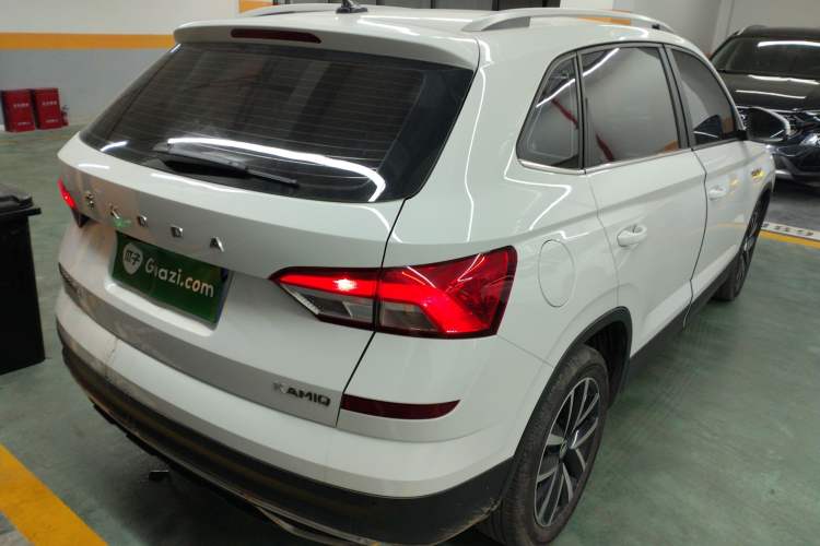 Used Skoda Kamiq 2023 Revised 1.5L Automatic Comfort Edition Rear Right 45 Deg
