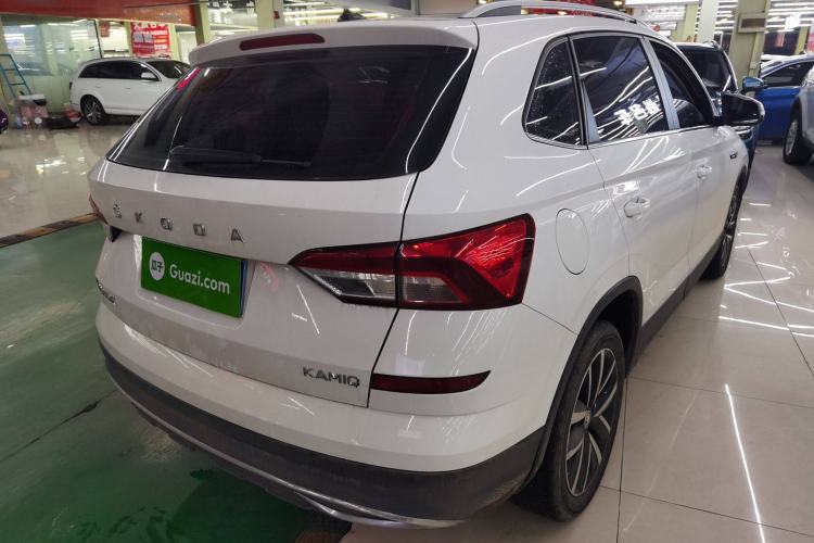 Used Skoda Kamiq 2023 Revised 1.5L Automatic Comfort Edition Rear Right 45 Deg