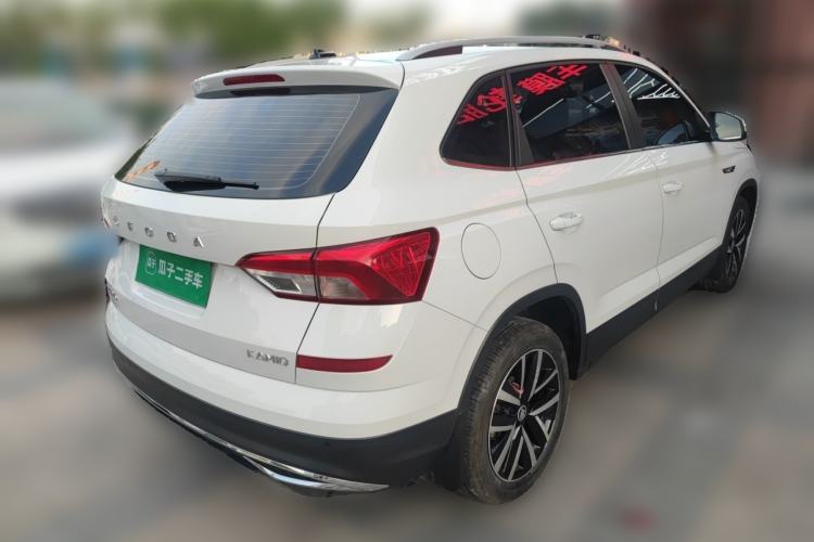 Used Skoda Kamiq 2023 Revised 1.5L Automatic Comfort Edition Rear Right 45 Deg