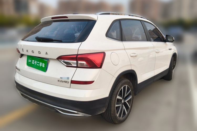 Used Skoda Kamiq 2023 Revised 1.5L Automatic Comfort Edition Rear Right 45 Deg
