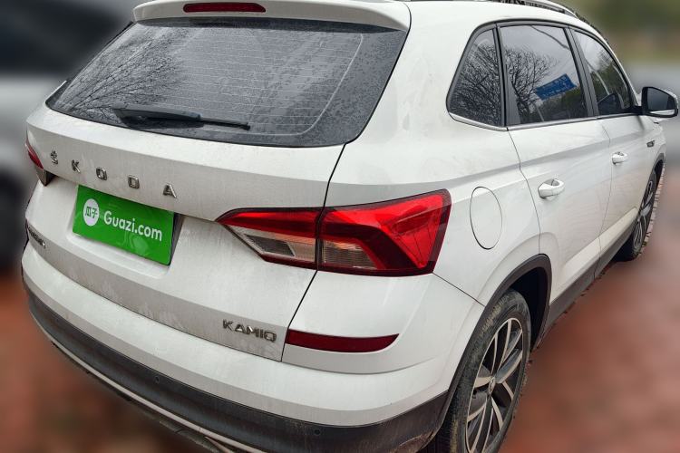 Used Skoda Kamiq 2023 Revised 1.5L Automatic Comfort Edition Rear Right 45 Deg