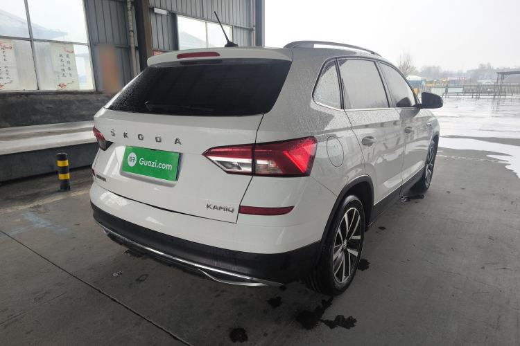 Used Skoda Kamiq 2023 Revised 1.5L Automatic Comfort Edition Rear Right 45 Deg
