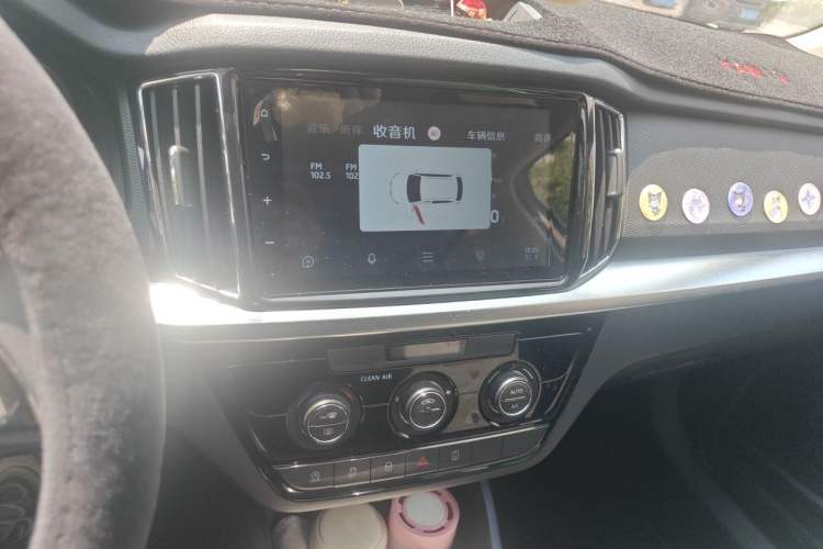 Used Skoda Kamiq 2023 Revised 1.5L Automatic Comfort Edition Audio And AC Panel