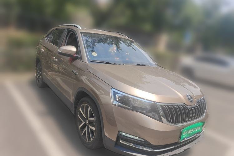Used Skoda Kamiq 2023 Revised 1.5L Automatic Comfort Edition Front Right 45 Deg