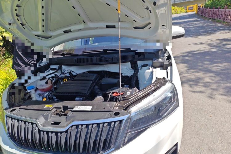 Used Skoda Kamiq 2024 1.5L Automatic Power Version Engine Bay Left