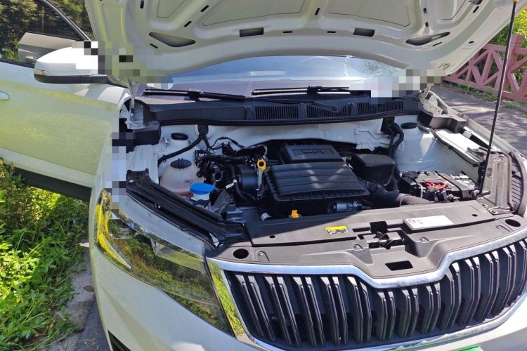 Used Skoda Kamiq 2024 1.5L Automatic Power Version Engine Bay Right