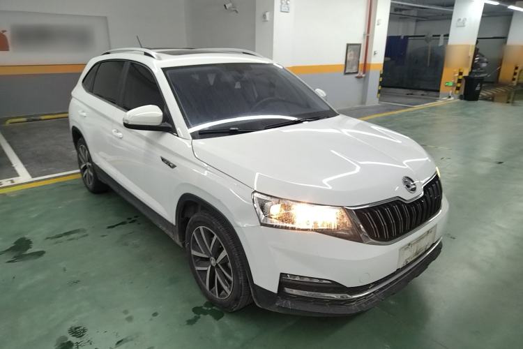 Used Skoda Kamiq 2024 1.5L Automatic Comfort Edition Front Right 45 Deg