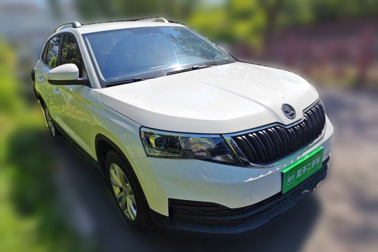 Used Skoda Kamiq 2024 1.5L Automatic Power Version Front Right 45 Deg