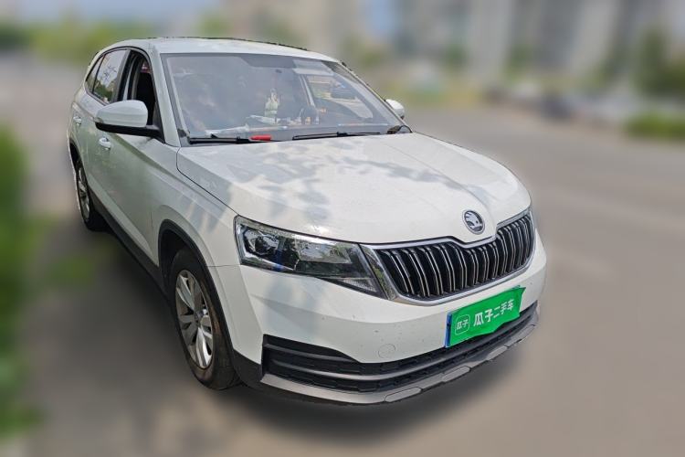 Used Skoda Kamiq 2024 1.5L Automatic Power Version Front Right 45 Deg