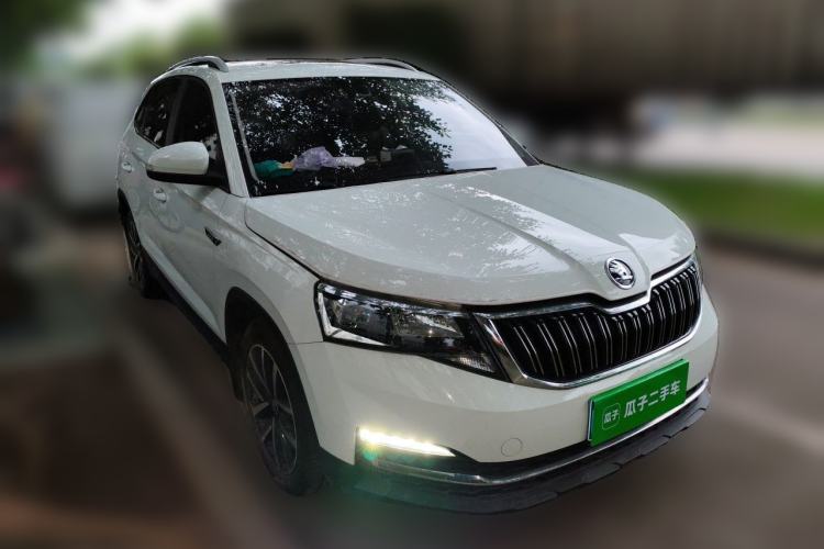 Used Skoda Kamiq 2024 1.5L Automatic Comfort Edition Front Right 45 Deg