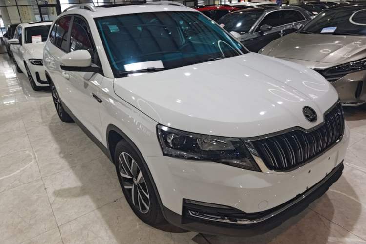 Used Skoda Kamiq 2024 1.5L Automatic Comfort Edition Front Right 45 Deg