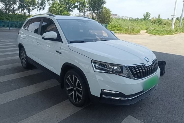 Used Skoda Kamiq 2024 1.5L Automatic Comfort Edition Front Right 45 Deg