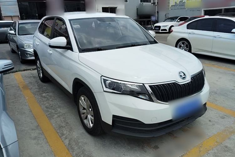 Used Skoda Kamiq 2024 1.5L Automatic Power Version Front Right 45 Deg