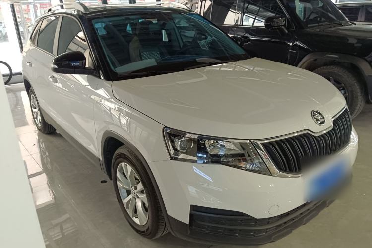 Used Skoda Kamiq 2024 1.5L Automatic Power Version Front Right 45 Deg