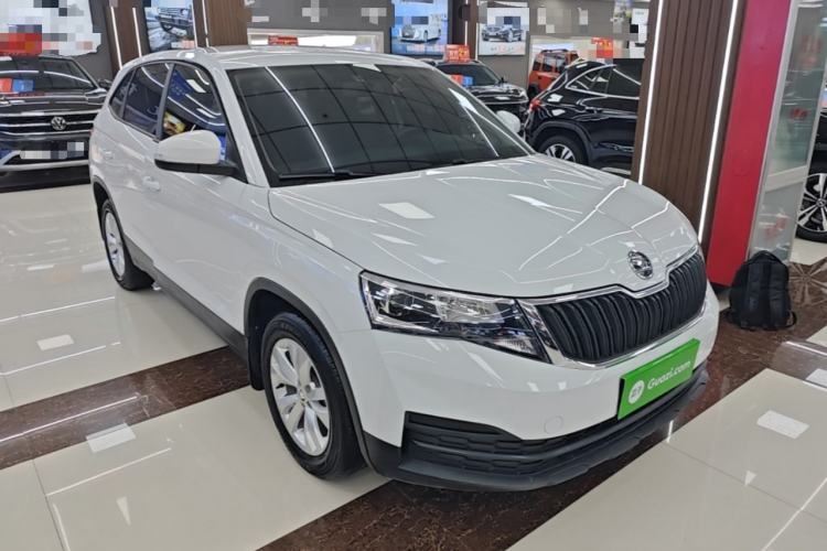 Used Skoda Kamiq 2024 1.5L Automatic Power Version Front Right 45 Deg