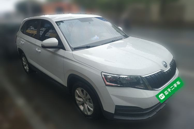 Used Skoda Kamiq 2024 1.5L Automatic Power Version Front Right 45 Deg