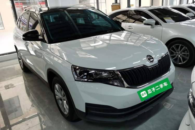 Used Skoda Kamiq 2024 1.5L Automatic Power Version Front Right 45 Deg