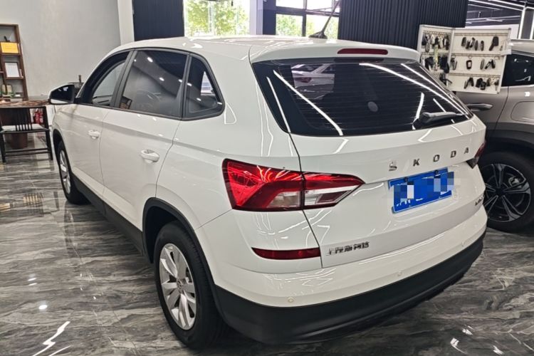 Used Skoda Kamiq 2024 1.5L Automatic Power Version Rear Left 45 Deg