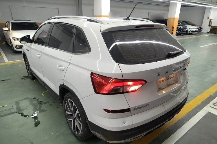 Used Skoda Kamiq 2024 1.5L Automatic Comfort Edition Rear Left 45 Deg