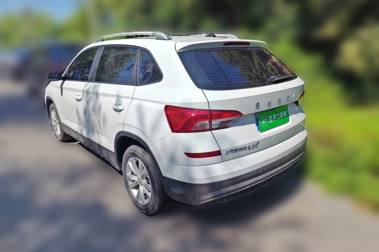 Used Skoda Kamiq 2024 1.5L Automatic Power Version Rear Left 45 Deg