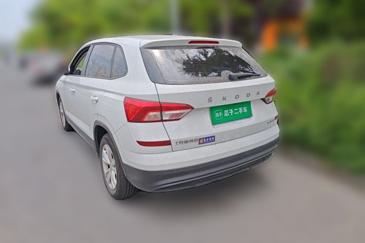 Used Skoda Kamiq 2024 1.5L Automatic Power Version Rear Left 45 Deg