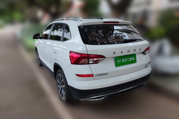 Used Skoda Kamiq 2024 1.5L Automatic Comfort Edition Rear Left 45 Deg