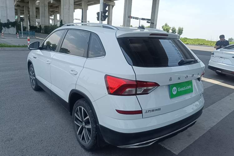 Used Skoda Kamiq 2024 1.5L Automatic Comfort Edition Rear Left 45 Deg