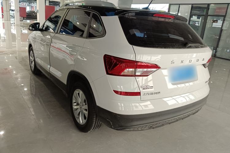Used Skoda Kamiq 2024 1.5L Automatic Power Version Rear Left 45 Deg
