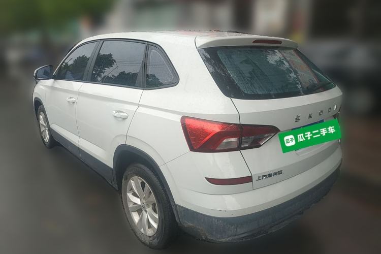 Used Skoda Kamiq 2024 1.5L Automatic Power Version Rear Left 45 Deg
