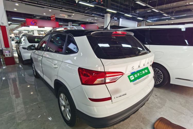 Used Skoda Kamiq 2024 1.5L Automatic Power Version Rear Left 45 Deg