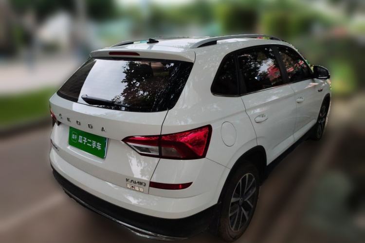 Used Skoda Kamiq 2024 1.5L Automatic Comfort Edition Rear Right 45 Deg