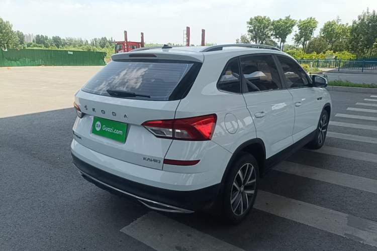 Used Skoda Kamiq 2024 1.5L Automatic Comfort Edition Rear Right 45 Deg