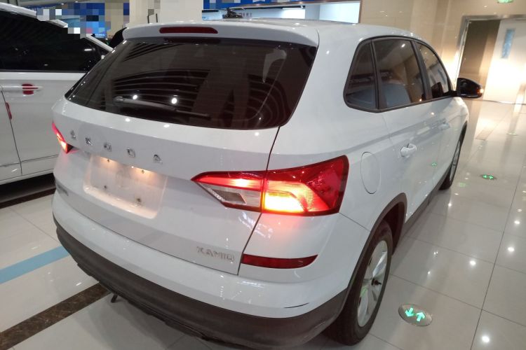Used Skoda Kamiq 2024 1.5L Automatic Power Version Rear Right 45 Deg