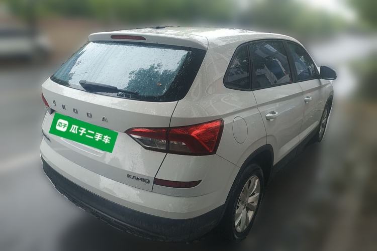 Used Skoda Kamiq 2024 1.5L Automatic Power Version Rear Right 45 Deg