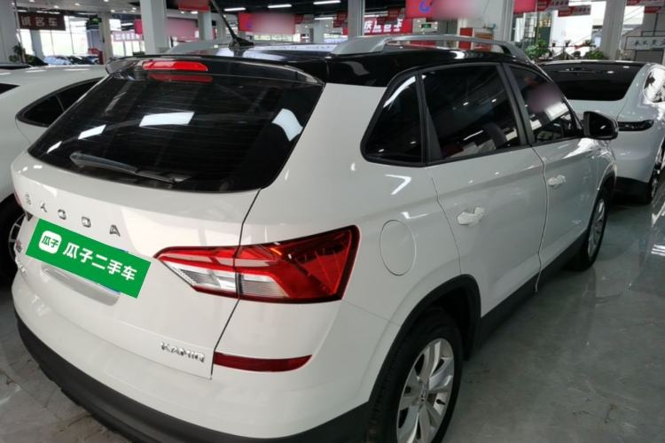 Used Skoda Kamiq 2024 1.5L Automatic Power Version Rear Right 45 Deg