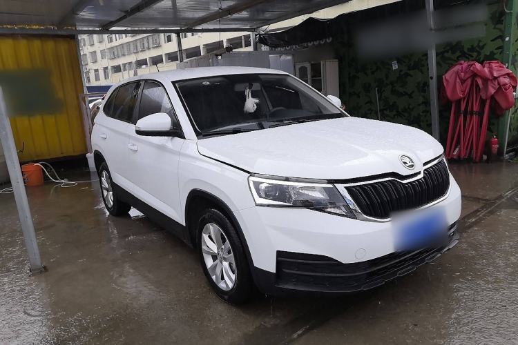 Used Skoda Kamiq 2025 1.5L Automatic Performance Edition Front Right 45 Deg