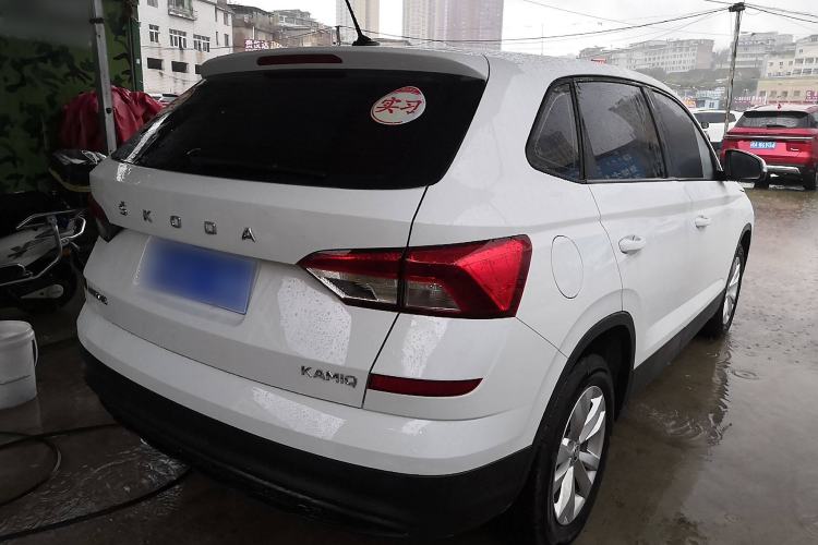 Used Skoda Kamiq 2025 1.5L Automatic Performance Edition Rear Right 45 Deg