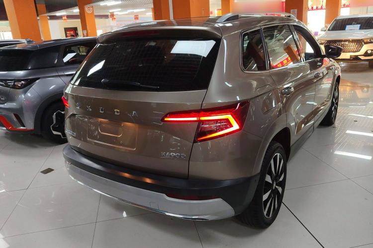 Used Skoda Karoq 2019 TSI280 SmartDrive Luxury Edition China VI standard Rear Right 45 Deg