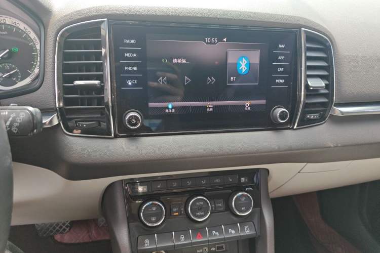 Used Skoda Karoq 2018 TSI280 Flagship Edition China V Standard Audio And AC Panel