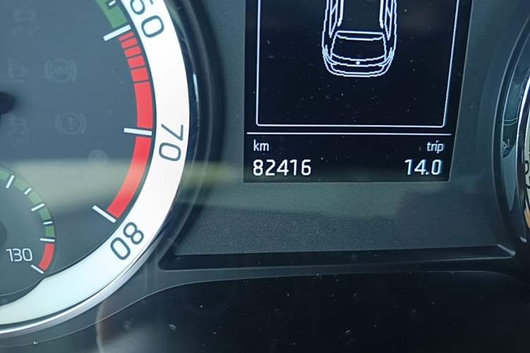 Used Skoda Karoq 2018 TSI280 Luxury Edition China V Standard Odometer Close Up