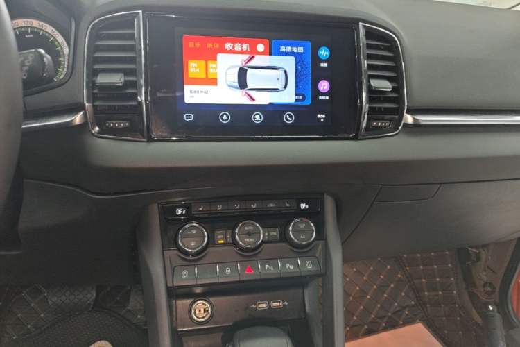 Used Skoda Karoq 2018 TSI280 Flagship Edition China V Standard Audio And AC Panel