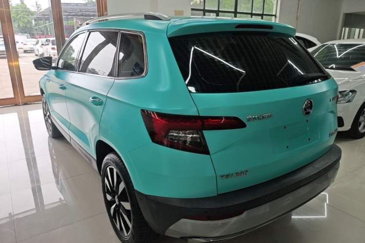 Used Skoda Karoq 2018 TSI280 Flagship Edition China V Standard Rear Left 45 Deg