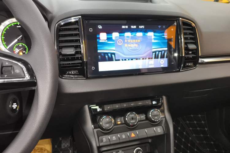 Used Skoda Karoq 2018 TSI280 Luxury Edition China V Standard Audio And AC Panel