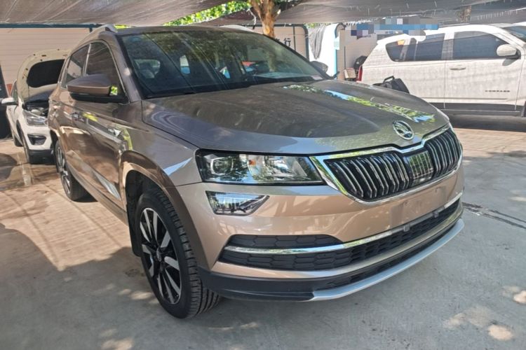 Used Skoda Karoq 2018 TSI280 Luxury Edition China V Standard Front Right 45 Deg