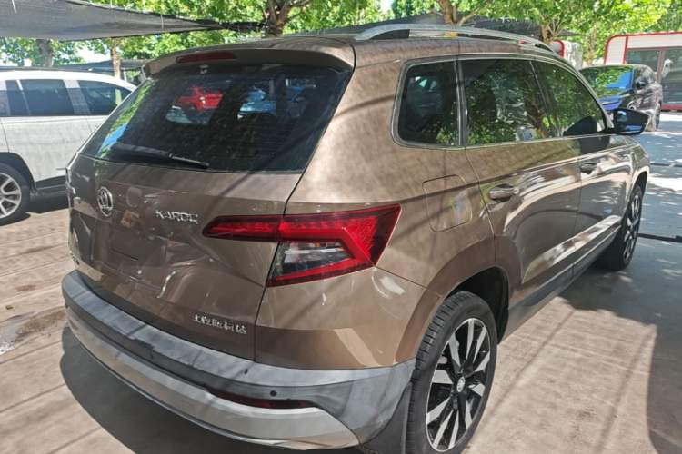 Used Skoda Karoq 2018 TSI280 Luxury Edition China V Standard Rear Right 45 Deg