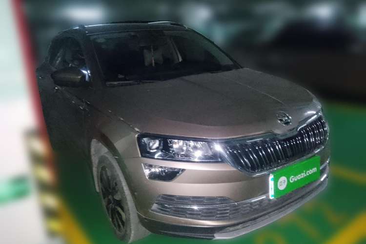 Used Skoda Karoq 2018 TSI280 Luxury Edition China V Standard Front Right 45 Deg