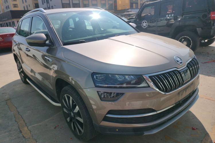Used Skoda Karoq 2018 TSI280 Flagship Edition China V Standard Front Right 45 Deg