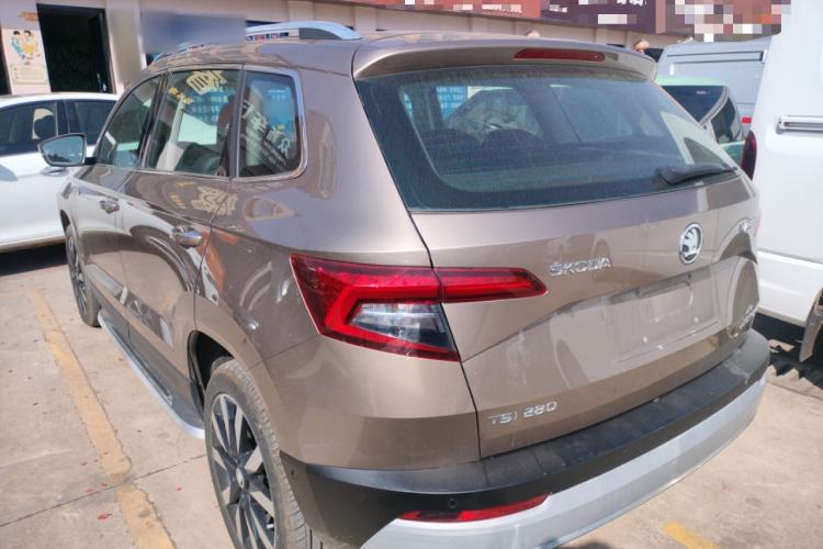 Used Skoda Karoq 2018 TSI280 Flagship Edition China V Standard Rear Left 45 Deg