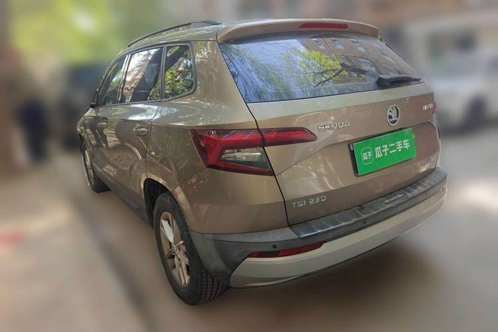 Used Skoda Karoq 2018 TSI230 Standard Edition Rear Left 45 Deg