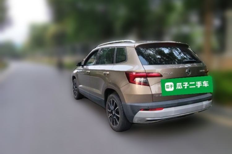 Used Skoda Karoq 2018 TSI280 Luxury Edition China VI Standard Rear Left 45 Deg